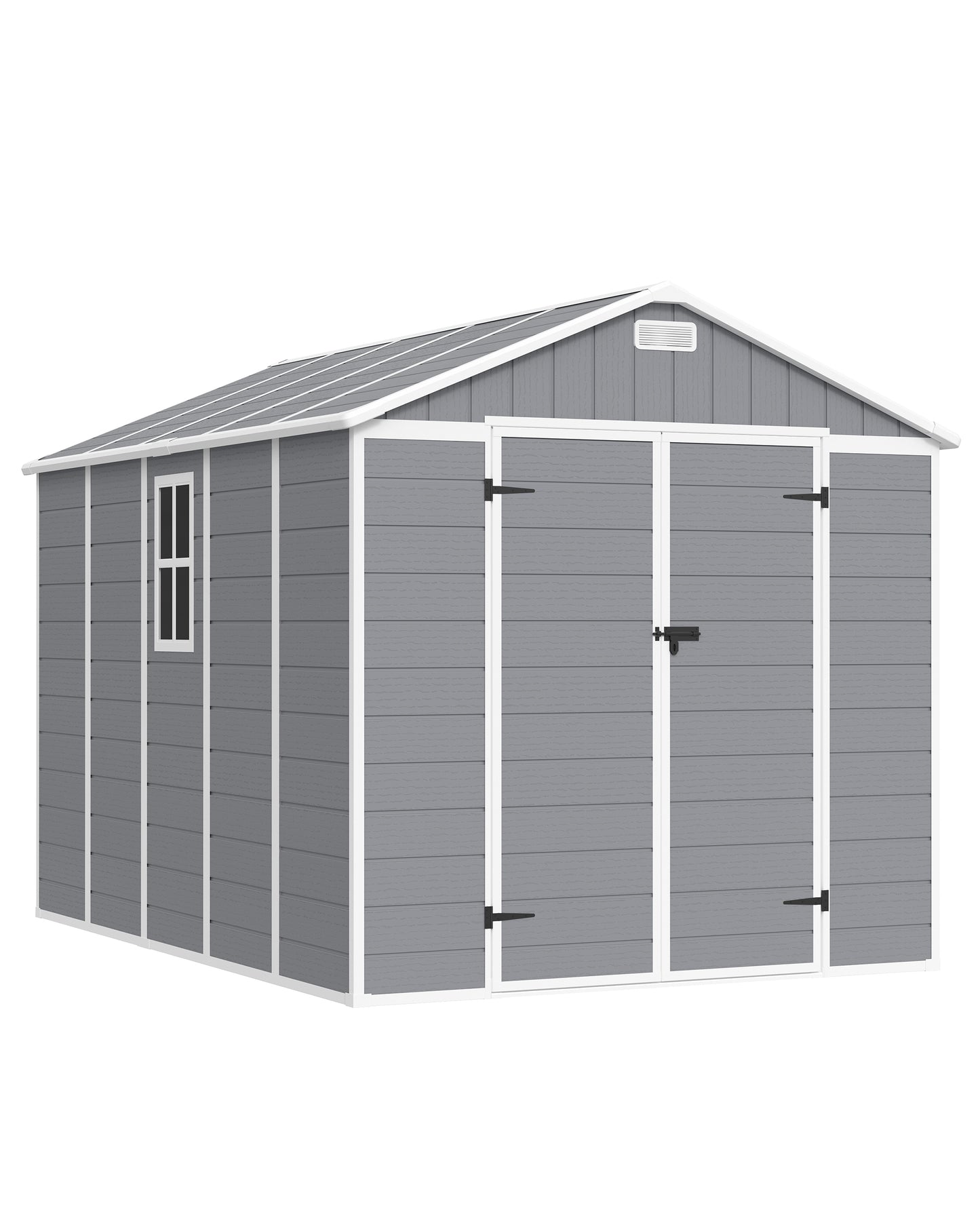 Amopatio Resin Outdoor Storage Shed 8x10FT